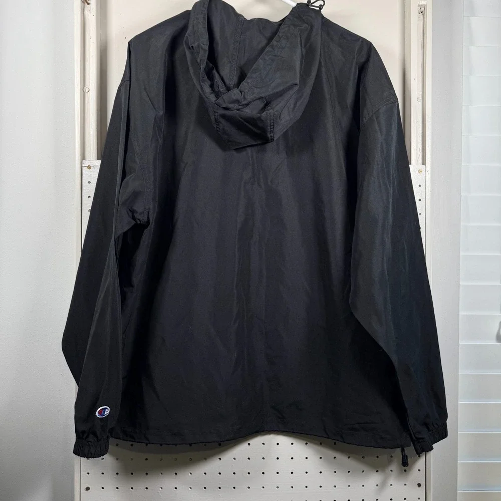 UCF Knights Champion Adults Black Windbreaker Hooded Jacket NBL Sports - Large - Picture 6 of 13